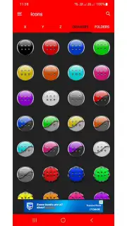 Black Icon Pack Free capture 1