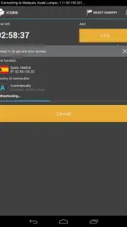 Hideman VPN capture 4