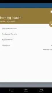 Touch Calendar Free capture 3