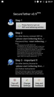 SecureTether WiFi capture 2