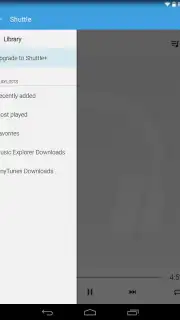 Shuttle Music Player capture 1