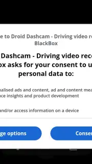 Droid Dashcam - Driving video recorder capture 2