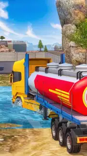 Oil Tanker Transport Offroad Truck Driver capture 1