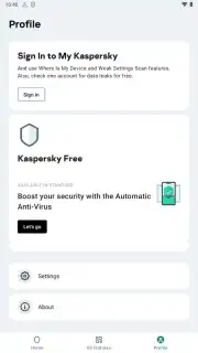 Kaspersky Antivirus & VPN capture 10