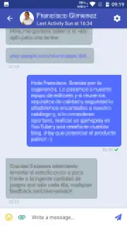 Aquila Messenger for Twitter capture 4
