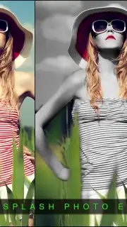 Размытие фона Эффект capture 8