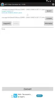 MP3 Video Converter capture 1