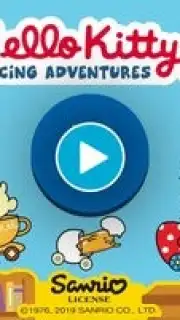Hello Kitty games - car game capture 1