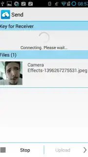 Send Anywhere capture 1