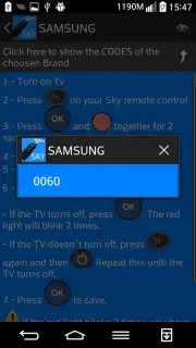 Sky - Remote Control capture 1