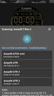 Amazfit T-Rex - Watch Face capture 2