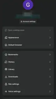 Comet Browser capture 7