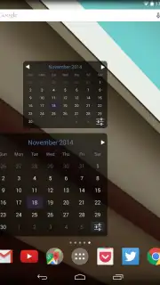 Month Calendar Widget capture 10