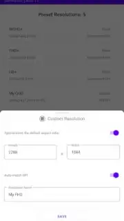 Pixels: Resolution+DPI Changer capture 1