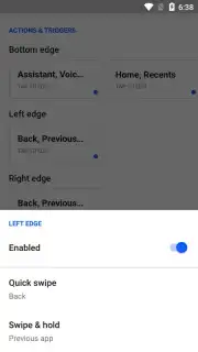 Fluid Navigation Gestures capture 3