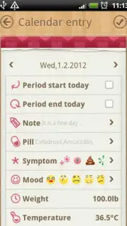 Period Calendar capture 2