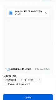 Firefox Send capture 1
