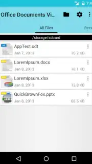 Office Documents Viewer (Free) capture 2