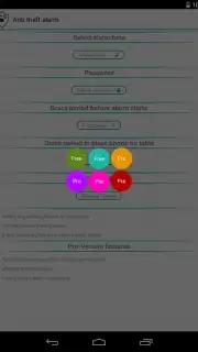 Anti theft alarm capture 4
