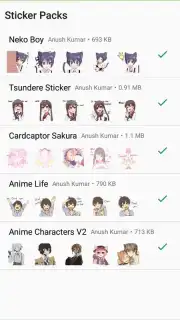 Otaku Nadu Sticker Pack capture 6