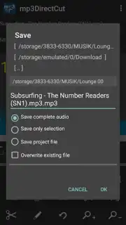 mp3DirectCut capture 2