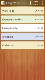 Bloc EasyNote Notepad capture 1