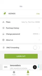 SGreen VPN capture 3
