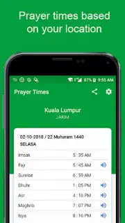 Addin Prayer Times capture 1