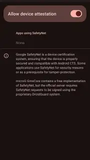 microG Services (GmsCore) capture 3