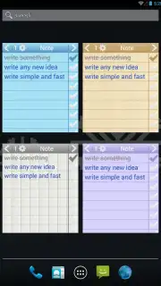 Note To Do. Widget capture 4