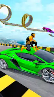 Superhero Car Stunt- Car Games capture 2