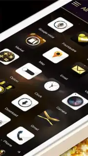 Gold Rush GOLauncher EX Theme capture 5