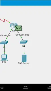 Cisco Packet Tracer Mobile capture 1