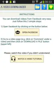 Fast Facebook Video Downloader capture 4