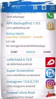 APK Backup(Pro) capture 1