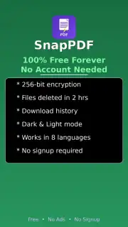 SnapPDF — PDF Tools capture 1