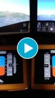 Flightgear PFD capture 1