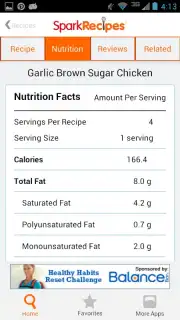 Healthy Recipes - SparkRecipes capture 4