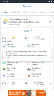 Weather 14 Days - Meteored capture 11