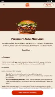 Burger King App: Food & Drink capture 17