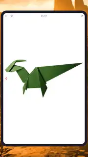 Origami dinosaurs paper shapes capture 13
