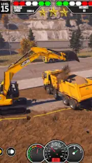 JCB Game Snow Excavator Games capture 6