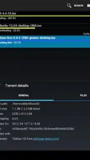 tTorrent Lite capture 2