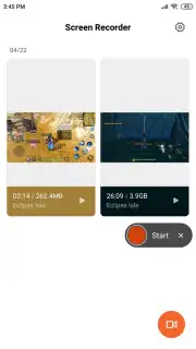 MIUI Screen recorder capture 1