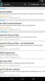 Xposed Installer capture 3