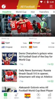 All Football - News & Scores capture 1
