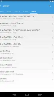 Shuttle Music Player capture 2