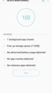 Samsung Device Maintenance capture 2