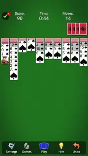 Spider Solitaire capture 13