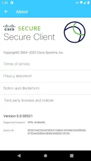 Cisco Secure Client capture 1